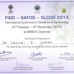 Certificate - Dr. Vaishali Chavan